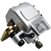 Rear Brake Clamp w/Pads compatible for YAMAHA ATV Wolverine 450 2006-2010 Kodiak 400 450