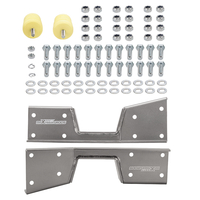 Rear C-Notch Kit Bump Stops compatible for GMC Sierra 1500 Classic NBS Body 2001-2007
