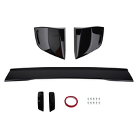 Rear Trunk Spoiler compatible for Mitsubishi Lancer EVO 2002-07 4-Door Wing Gloss Black