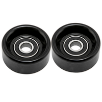 Set of 2 Pack Accessory Belt Tension Pulleys compatible for Buick Lucerne Super 2008-2011