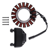 StatorVoltage Regulator Kit compatible for Harley Davidson Dyna 08-16 30017-08 74631-08