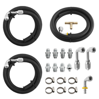 Steering Hose Hookup w/ 6AN Fitting Universal For Hydroboost Power Brake Booster