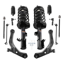 Suspension Front Struts w/Control Arms Sway Bars Kit for 2005-2009 compatible for Ford Escape