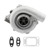 T04E T3T4 turbo. 63 A/R Turbo/turbocharger Turbine 5 Bolts Flange COMPRESSOR 400+HP BOOST STAGE III
