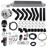 T04E Turbo Kit Wastegate+Intercooler+Piping Kit compatible for BMW E36 E46 325I 328I M3 i6