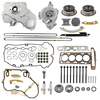 Timing Chain Kit Oil Pump Selenoid Actuator Gear Cover compatible for GM Ecotec 2.0L 2.4L