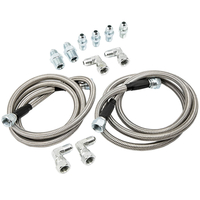 Transmission Cooler Hose Lines Fittings Th350 700r4 Th400 52 For Th350 700r4