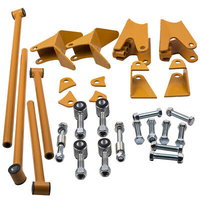 Triangulated Suspension 4 Link Kit 4x Bars compatible for Chevrolet S10 1994 95 96 97-04