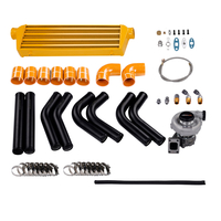 Universal Turbo Kit 10pc, T3 T4, T04E, T3/T4, 350hp For 1.5L-3.0L engine