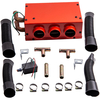 Universal Under Dash Car Heater 3 Holes 12V 80W Car Defroster Demister w/Switch