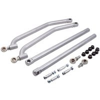 Upper Lower High Clearance Radius Rods Bars Kit compatible for Polaris RZR 1000 XP 2014