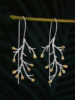 All Season Plants Elegant Daily Metal Dangle Earrings for Women