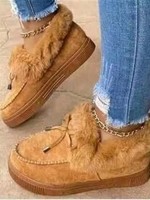 Anniecloth Flats & Loafers Casual Flat Heel Closed Toe Black Flats & Loafers