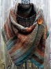 Anniecloth Multicolor Scarves & Shawls Acrylic Casual Winter Scarves & Shawls