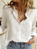 Bamboo Casual Crew Neck Blouses