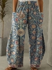Casual Loose Cotton-Blend Pants