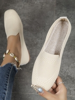 Casual Plain All Season Wicking Daily Closed Toe Fabric Rubber Deep Mouth Shoes Deep Mouth Single Shoes for Women