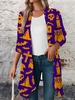 Casual Spring/Fall Halloween Polyester Natural Party Profit Mid-long H-Line Kimonos for Women