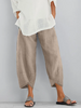 Cotton Casual Loose Pants