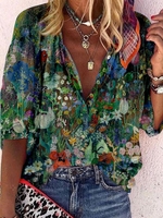 Long Sleeve Casual Blouses - Anniecloth