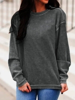 Long Sleeve Solid Clothing