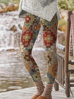 Skinny Jersey Tribal Leggings