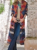 Vintage Long Sleeve Outerwear Coats