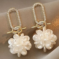 1 Pair Drop Earrings Earrings Women