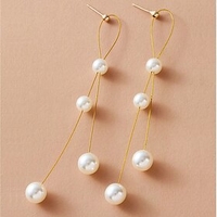 1 Pair Drop Earrings Women
