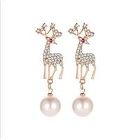 1 Pair Hoop Earrings For Cubic Zirconia Women