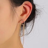 1 Pair Hoop Earrings Women