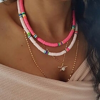 1pc Choker Necklace Beaded Necklace Women