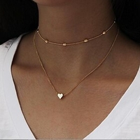 1pc Choker Necklace Chain Necklace Women