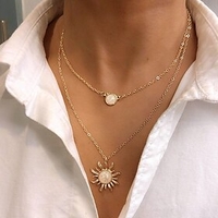 1pc Choker Necklace Pendant Necklace For Resin Women