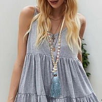 1pc Pendant Necklace Beaded Necklace Women