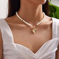 1pc Pendant Necklace Lockets Necklace Women