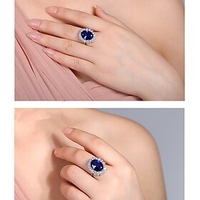1pc Ring For AAA Cubic Zirconia Women
