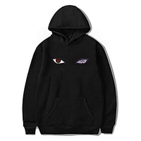 2018 harajuku anime hoodies naruto uchiha uzumaki hatake eyes printing pullover sweatshirt hip hop streetwear black