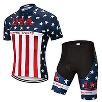 21Grams American / USA USA National Flag Short Sleeve Men