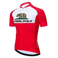 21Grams California Republic National Flag Short Sleeve Men