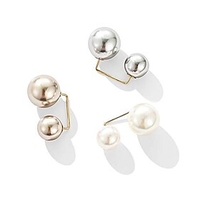 3 pairs fashion pearl brooch safety pins tops decoration home wedding party decoration for women girls