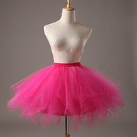 Ballet Dancer Classic Lolita 1950s Vacation Dress Dress Petticoat Hoop Skirt Tutu Crinoline Women