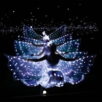 Ballet Dancer LED Layered Wings Women