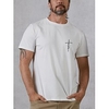 Black White T shirt Tee Tee Top Men