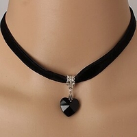 Choker Necklace Pendant Necklace For Onyx Crystal Women