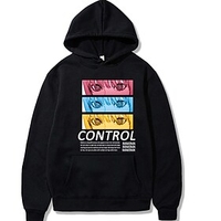 Inspired by Chainsaw Man Makima Polyster Anime Cartoon Harajuku Graphic Kawaii Print Hoodie For Men