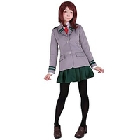 Inspired by Cosplay My Hero Academia Boko No Hero My Hero Academia / Boku No Hero Uniforms Ochaco Uraraka Momo Yaoyorozu Anime Cosplay Costumes Japanese Patchw