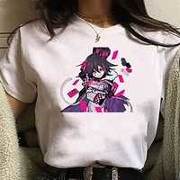 Inspired by Danganronpa V3 Cosplay Polyester / Cotton Blend Anime Cartoon Harajuku Graphic Kawaii Print T-shirt For Men