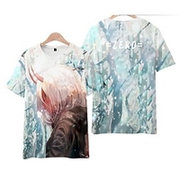 Inspired by Darling in the Franxx Zero Two 02 100% Polyester T-shirt Anime 3D Harajuku Graphic Anime T-shirt For Men