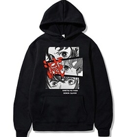 Inspired by Demon Slayer Cosplay Costume Hoodie Kamado Tanjirou Graphic Prints Polyester / Cotton Blend Hoodie Printing Harajuku Graphic For Men